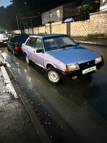 VAZ (LADA): VAZ 21099 sedan xadovoy çiçəyin çiçəyi mator karpka təzə yığılıb yağ — 11