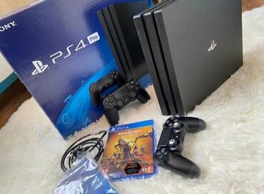 сони 4 про: PS4 pro max, модель 3/3 ревизия 3/3, память 1000гиг, 4К, HDR, комплект