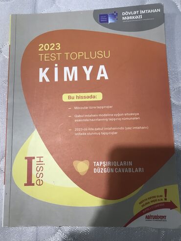 riyaziyyat toplu cavablar: Kimya 1ci hisse toplu yeni nesr