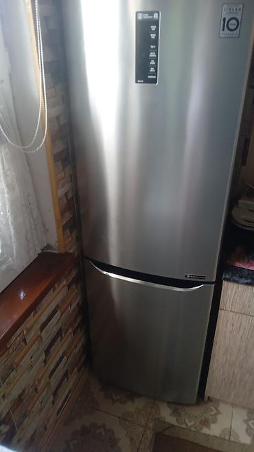 silver et ceken: LG Inverter Linear No Frost iki qapılı soyuducu - Rəng: paslanmayan — 1