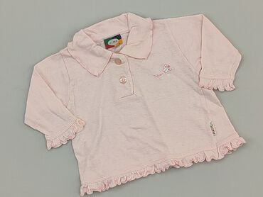 różowa bluzka z cekinami: Bluzka, Wcześniak, stan - Dobry