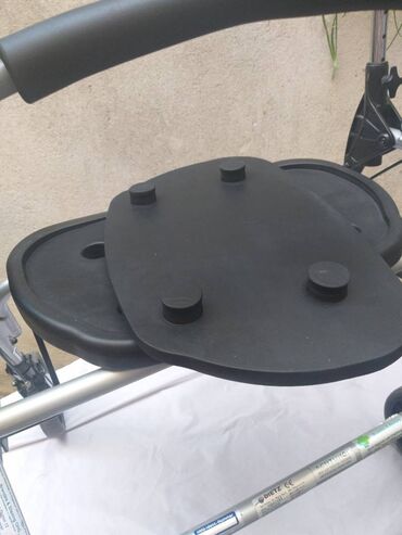 Hodalice, štake, štapovi za hodanje, kolica za hodanje: Nemacka aluminijumska XXXL hodalica-setalica, rolator sa 4 tocka — 9