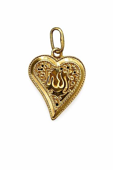 Подвеска из красного золота 585 Артикул: 27167 Бренд: ADAMANT
