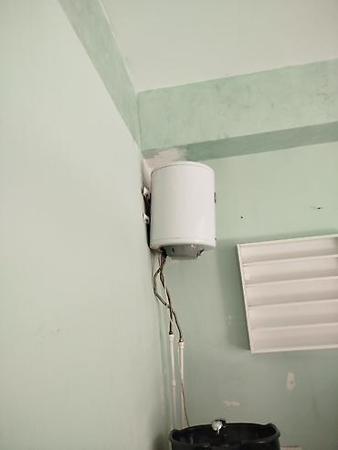 qantel su: Divar tipli elektrik su qızdırıcısı (qazan) - Silindrik, şaquli — 1