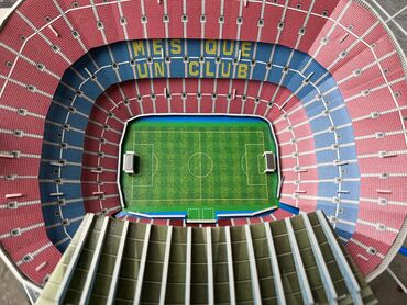 3d очки: В наличии 3D пазл стадион клуба Барселона (Испания) - это очень