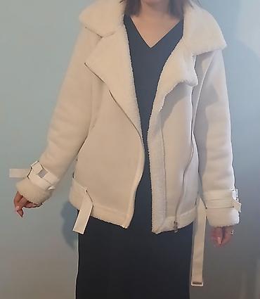 Material: süni dəri görünüşlü krem rəngi xarici qat və içi tüklü/şerpa lalafo.az -da Material: süni dəri görünüşlü krem rəngi xarici qat və içi tüklü/şerpa