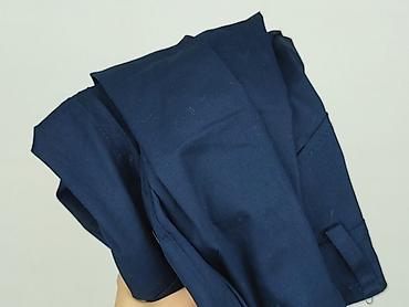 granatowa: Denim Collection, Spodnie materiałowe damskie, rozmiar S — 9