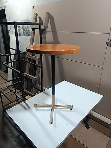 bar stulu: Bar masası, Yeni, Açılmayan, Taxta, Yumru masa — 4