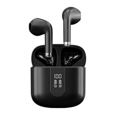 mikro nausnik satilir: Yeni Simsiz (Bluetooth) Qulaqcıqlar, rəng - Qara