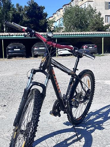 velosipedler: Dağ tipli velosiped – 26” təkərli, yüngül və möhkəm çərçivə — 2