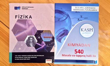 Testlər: DIM Fizika Vesaiti Kaspi Kimya 540 Test MÜNASİB QİYMƏTƏ SATILIR