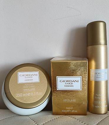 patchi шоколад цены: Parfüm dest "Giordani Gold Essenza " Parfüm, 50 ml.,beden kremi 250 — 1