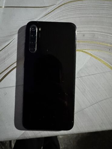 işlənmiş kalonka: Redmi Note 8, 64 GB, rəng - Qara, Barmaq izi, İki sim kartlı, Face ID