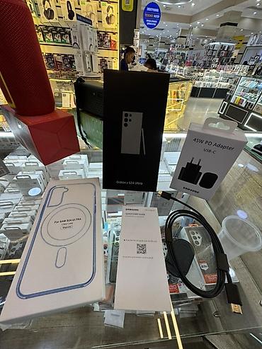 Мобильные телефоны и аксессуары: Samsung Galaxy S24 Ultra, Б/у, 256 ГБ, цвет - Серый — 6