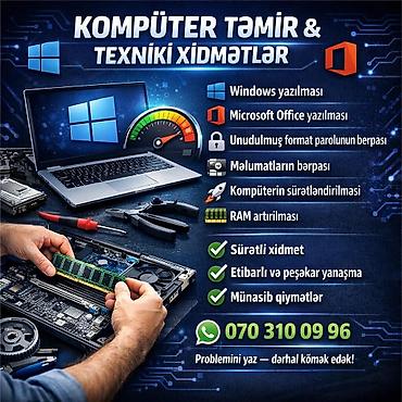 1c program yukle: Kompüter təmiri və texniki xidmətlər - Windows yazılması - Microsoft — 1