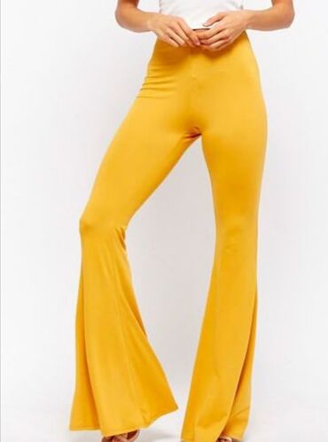 Pantalone: L (EU 40), Visok struk, Zvoncare — 18