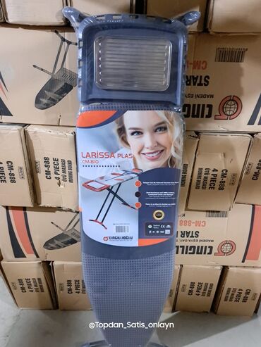 Ütüləmə lövhələri: Utu stolu qatlanan qalin ayaqli xrom utu altliqli — 9