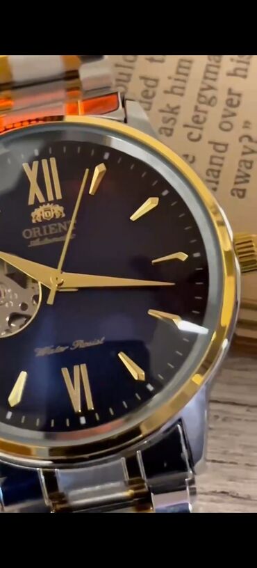 Qol saatları: Yeni, Qol saatı, Orient, rəng - Göy — 1