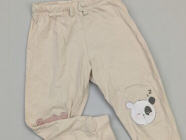 ocieplane spodnie dziecięce: Spodnie dresowe, Little kids, 2-3 lat, 98, stan - Dobry