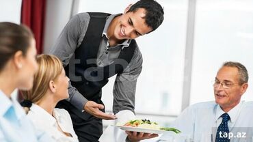 Tikinti ixtisasları: Ofisiant tələb olunur, Restoran