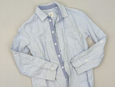 Shirt 10 years, condition - Perfect, pattern - Striped, color - Light blue