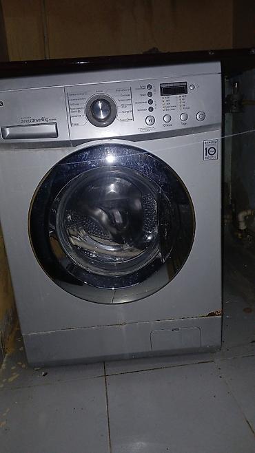 qapi matoru: LG paltaryuyan maşın – Inverter Direct Drive, 6 kq yükləmə — 2