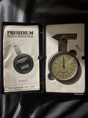 Alətlər: Presidium Electronic Gemstone Gauge – daş ölçü cihazı - Brend/model — 2