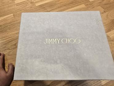 botik: Jimmy Choo London qadın botları - Model: ilan dərisi naxışlı, iti — 1