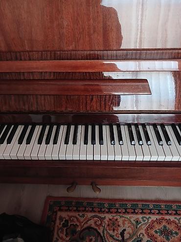 купить пианино бу: Upright pianino – “Ukraina” (Украина) markası - Korpus: tünd qəhvəyi — 2