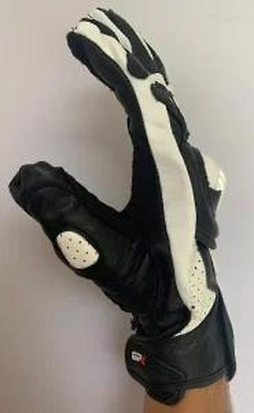 Oprema za bicikliste: Rukavice za motocikl – sportski model GPX - Materijal: prirodna koža — 11