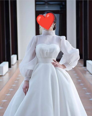 тёплые платья: Продаю свадебное платье и платье на Кыз узату цена договорная