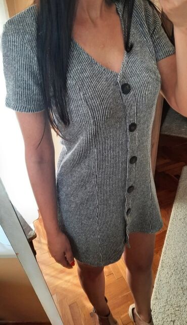 muška odeća: Zara M (EU 38), color - Grey, Other style, Short sleeves