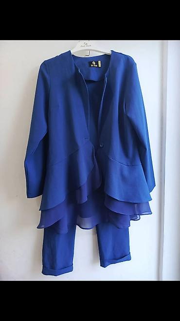 Digər qadın geyimləri: Qadın geyimləri paketi 1) Zərif məxməri don - Rəng: safir-mavi - — 4