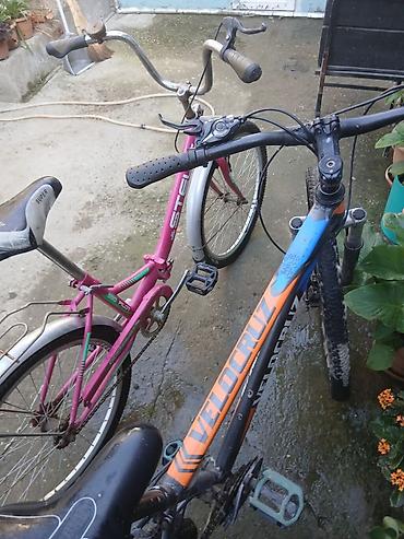 Dağ velosipedləri: İki velosiped satılır (birgə və ya ayrı): 1) VelocrUz VE2909 dağ — 10