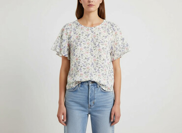 eleganckie bluzki plus size: H&M, Bluzka damska, rozmiar S