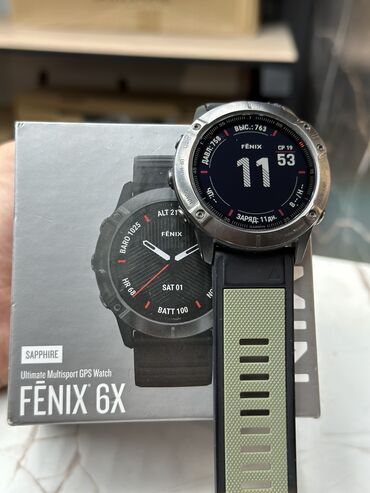 Наручные часы: В продаже Garmin Fenix 6x 
Состояние идеальное 
С полным комплектом
