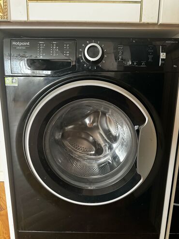 tap az paltaryuyan ikinci el: Paltaryuyan maşın Hotpoint Ariston, 9 kq, İşlənmiş, Avtomat, Qurutma var, Kredit yoxdur, Ünvandan götürmə