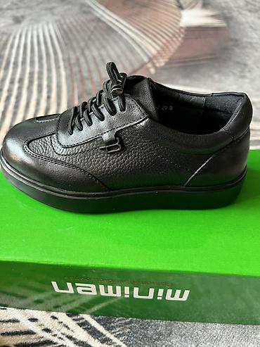 коляска для двойняшки: Кроссовки Minimen, черные - Бренд: Minimen (оригинальная коробка и — 1