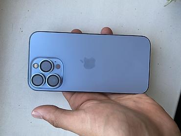 самоор бу: IPhone 13 Pro, Б/у, 128 ГБ, Голубой — 1