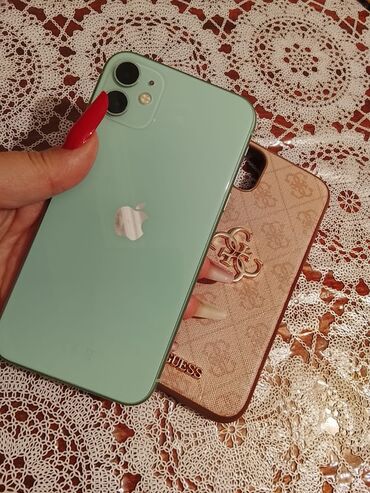 ayfon xr: IPhone 11, 64 ГБ, Голубой, Отпечаток пальца, Face ID