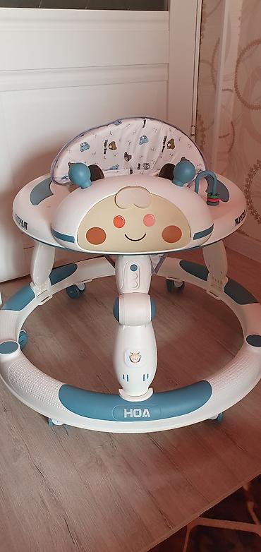 Детские ходунки: Продаю АБСОЛЮТНО НОВЫЙ детский ходунок HOA (круглая база) Ни разу не — 1