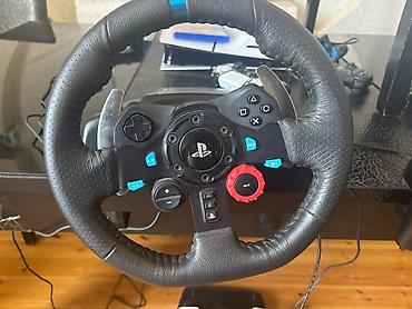 plesteyşın 5 2 el: PS3 Slim oyun konsolu + Logitech G29 sükan dəsti və ötürücü Məhsulun — 3