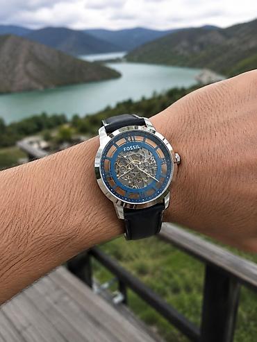saat omega: Yeni, Qol saatı, Fossil, rəng - Qəhvəyi — 2