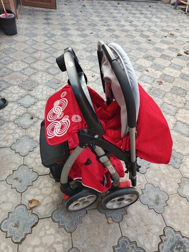 Gəzinti arabaları: Goodbaby uşaq arabası – qırmızı rəng Xüsusiyyətlər: - Geniş oturacaq — 10