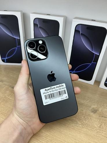 ayfon 9 pro max: IPhone 16 Pro Max, 256 ГБ, цвет Black - Дисплей: 6.7" Super Retina — 1