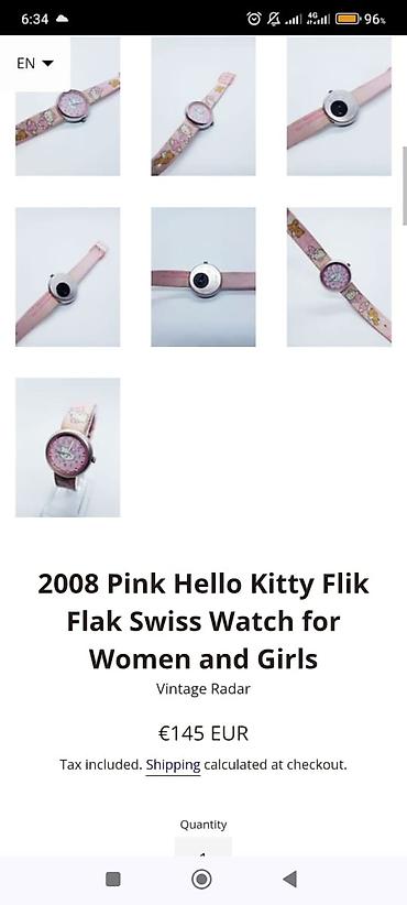Tibbi avadanlıq: Swatch usaq saati Temiz Original Isvece, Swatch Kvars saati. Hem Usaq — 3