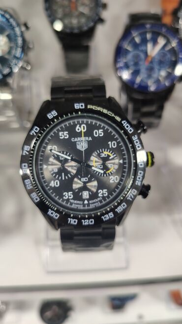 Qol saatları: Yeni, Qol saatı, Tag Heuer, rəng - Gümüşü — 4