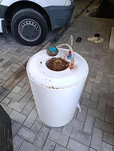 тен бойлер: Накопительный водонагреватель Объем бака: 80 л, Электрический, Регулятор температуры, Б/у — 2