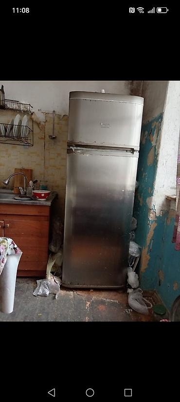 soyuducu ucuz: İki qapılı soyuducu – Indesit (üstdə dondurucu bölmə) - Rəng — 1