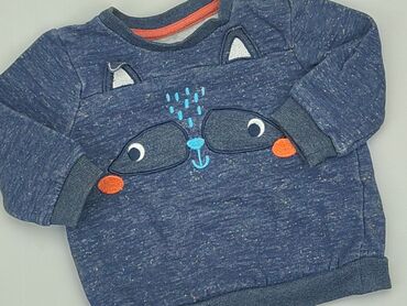 legginsy prążkowane dla dziewczynki: Sweatshirt, 0-3 months, condition - Very good